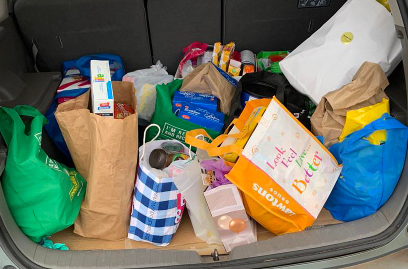 Monthly Food Bank Donations